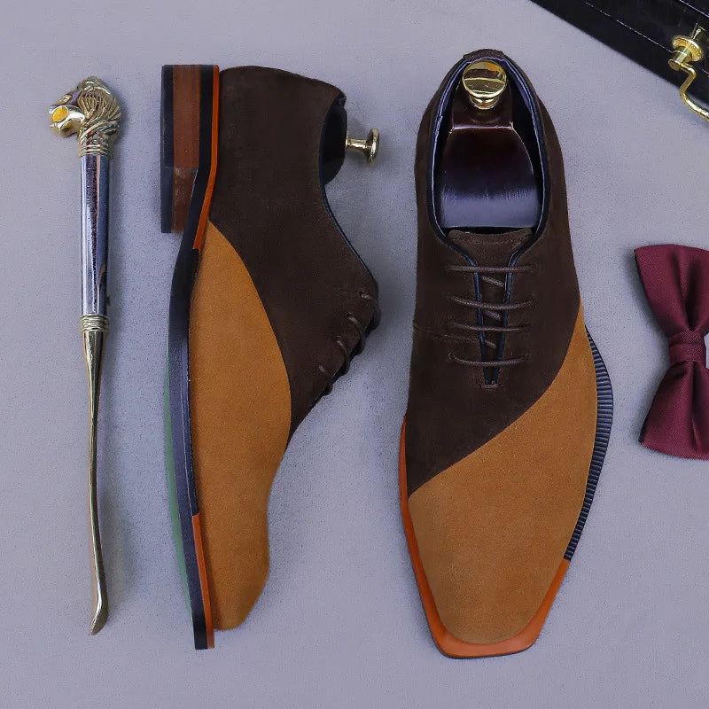 Men's Leather Derby Shoes and Low Top Dress Oxfords