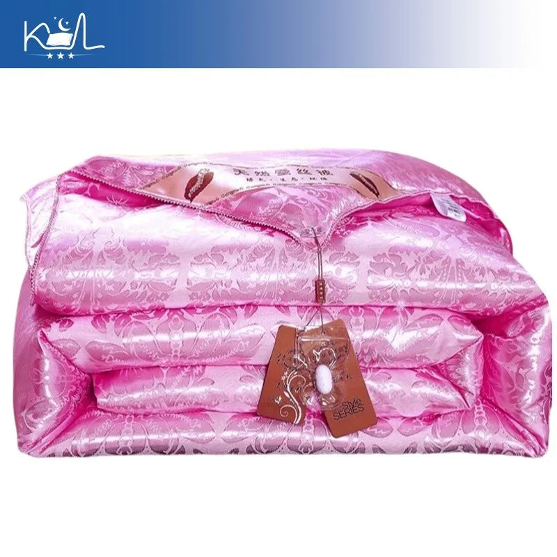 Pure Mulberry Silk Quilt and Warm Cooling Blanket