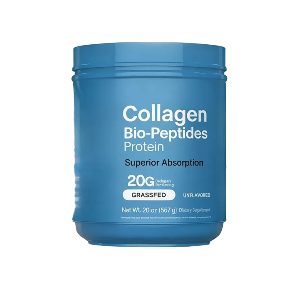 Collagen Bio-Peptides Powder Grass-Fed Supplement for Hair Skin Nails