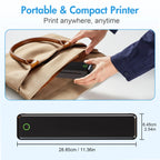 Portable Wireless Bluetooth Inkless Thermal Mobile Printer U8