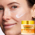Unisex Turmeric Vitamin C Firming Moisturizing Face Cream