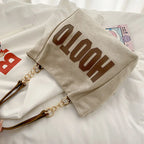 Women's Casual Canvas Shoulder Tote Bag