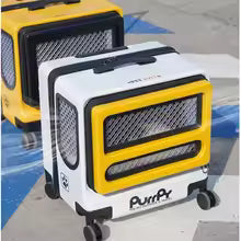 Large Capacity Breathable Rolling Pet Luggage Stroller