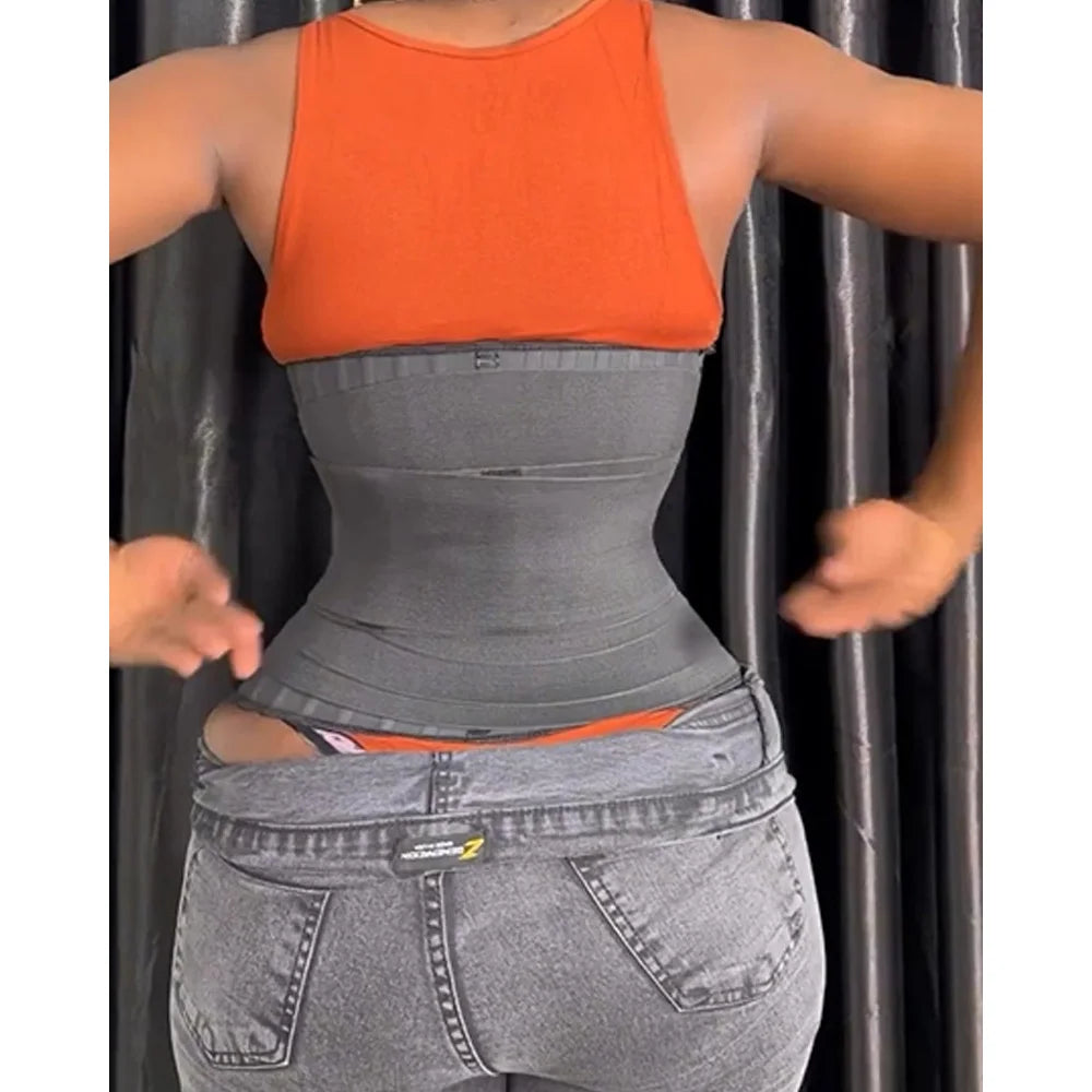 Women's Postpartum Firm Control Waist Trainer Vest Black