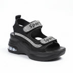 Women's Round Toe Thick Sole Wedge Sandals Casual Summer Shoes