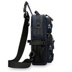 Men's Fashion Oxford Casual Crossbody Chest Bag