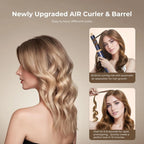 5-in-1 Hair Dryer Brush Negative Ion Air Styler Curler Set