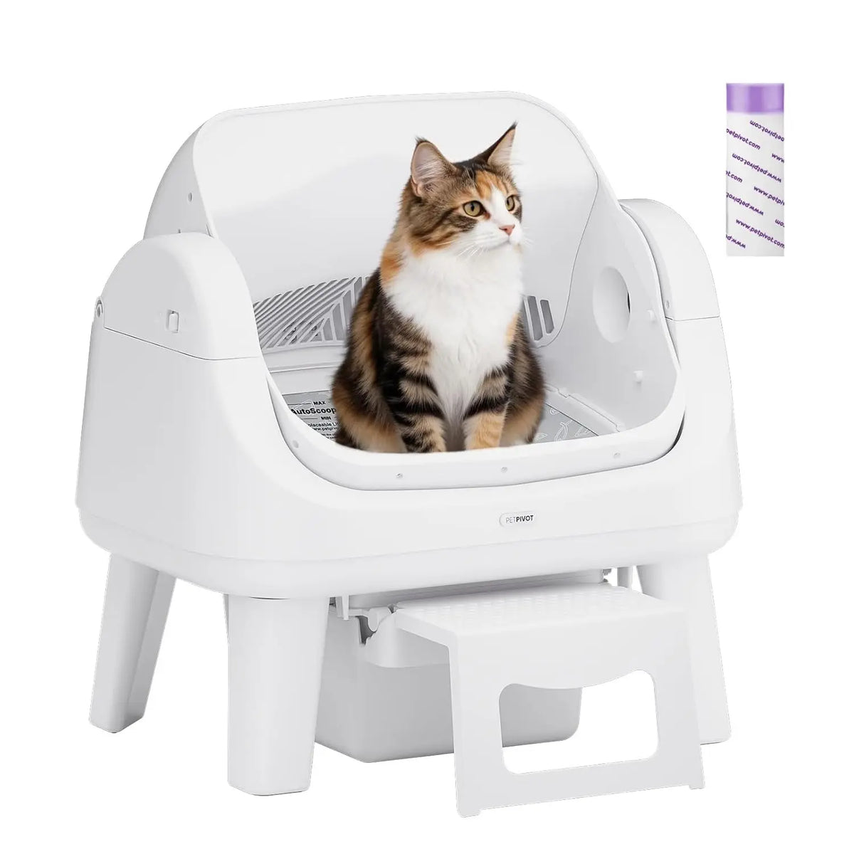 Open Top Automatic Self Cleaning Cat Litter Box