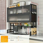 Over the Sink Dish Drying Rack with Utensil Holder