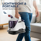 Portable Carpet and Upholstery Cleaner with Large Water Tank