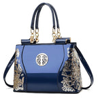 Women's Shiny Patent Leather Shoulder Messenger Bag
