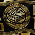 Luxury Baroque Geometric Duvet Cover and Modern Bedding Set