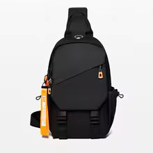 Unisex Waterproof Nylon Crossbody Chest Sling Backpack