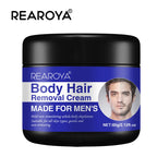 Men's Painless Mild Depilatory Hair Removal Cream 2.1 oz