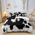 Rustic Cow Pattern Duvet Cover and Printed Bedding Set