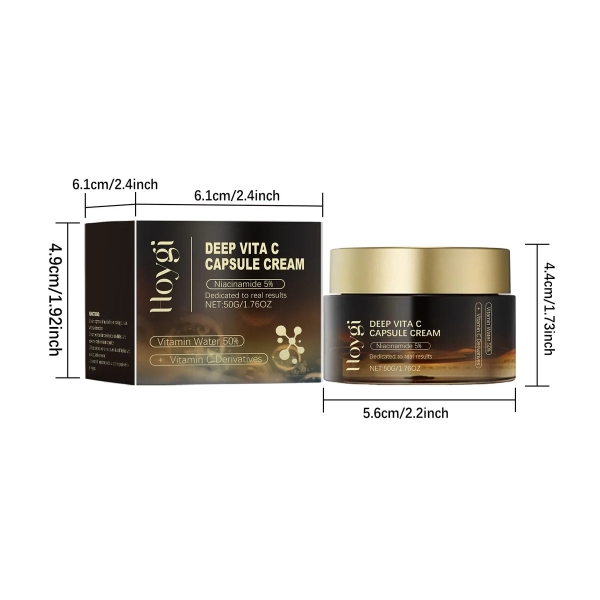 Unisex Niacinamide Dark Spot Lightening Face Cream