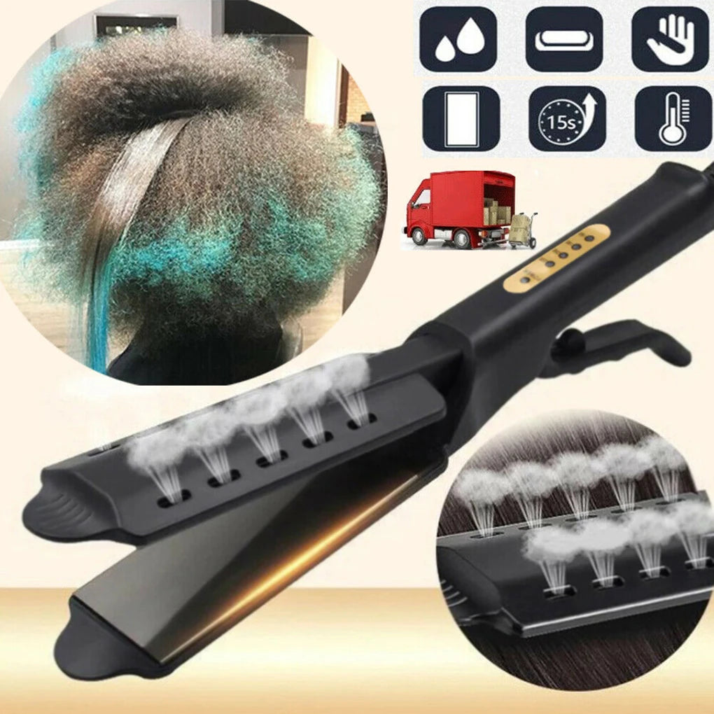 Ceramic Tourmaline Ionic Hair Straightener 4-Gear 428°F