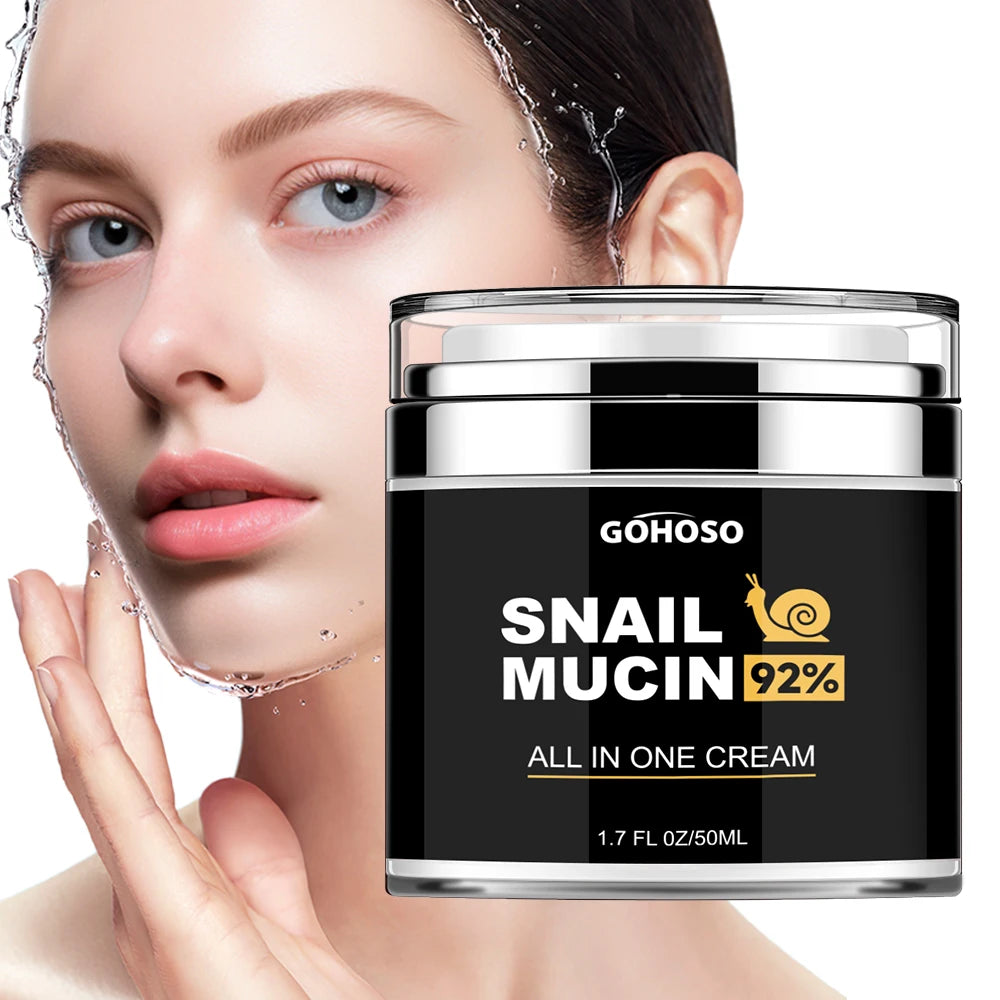Unisex Snail Mucus Moisturizing Face Cream 1.7 fl oz
