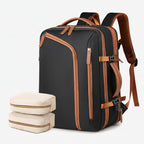 Unisex Casual Nylon Large Capacity Laptop Travel Backpack