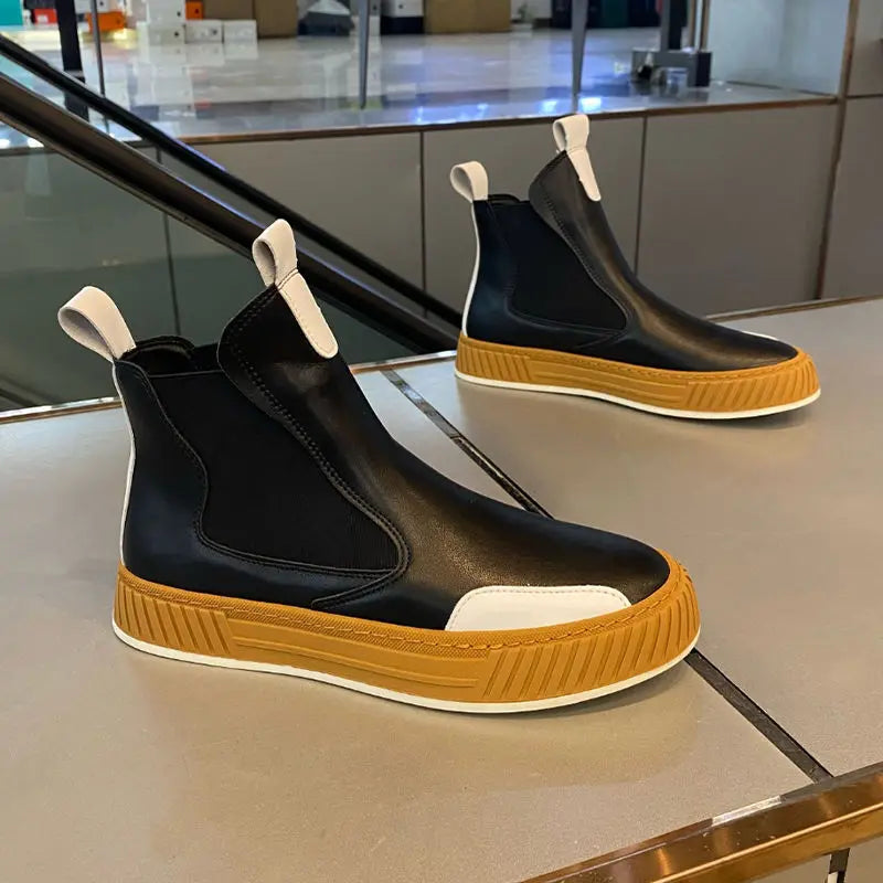 Men's High Top Platform Sneaker Winter Snow Boots