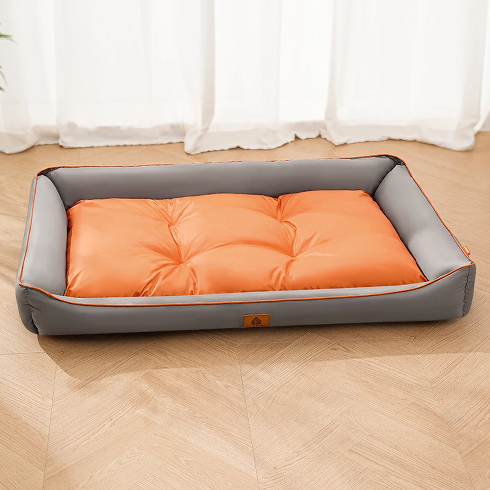 Corduroy Dog Sofa Bed Large Winter Warm Cushion for Cats and Dogs