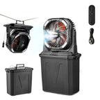 Portable Misting Fan and Outdoor Rechargeable Cooling Fan