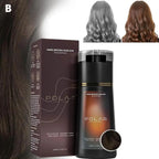 Unisex Natural Semi-Permanent Gray Hair Dye Shampoo 6.8 fl oz