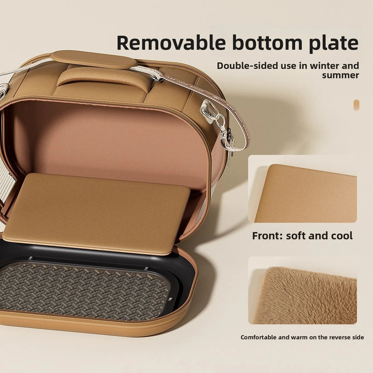 Portable Outdoor Space Cabin Crossbody Cat Carrying Bag
