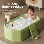 Portable Thick Folding Bathtub for Children Travel