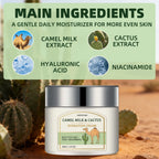 Unisex Camel Milk & Cactus Hydration Nourishing Face Cream