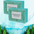 Unisex Seaweed Scrub Particle Moisturizing Bar Soap 3.5 oz