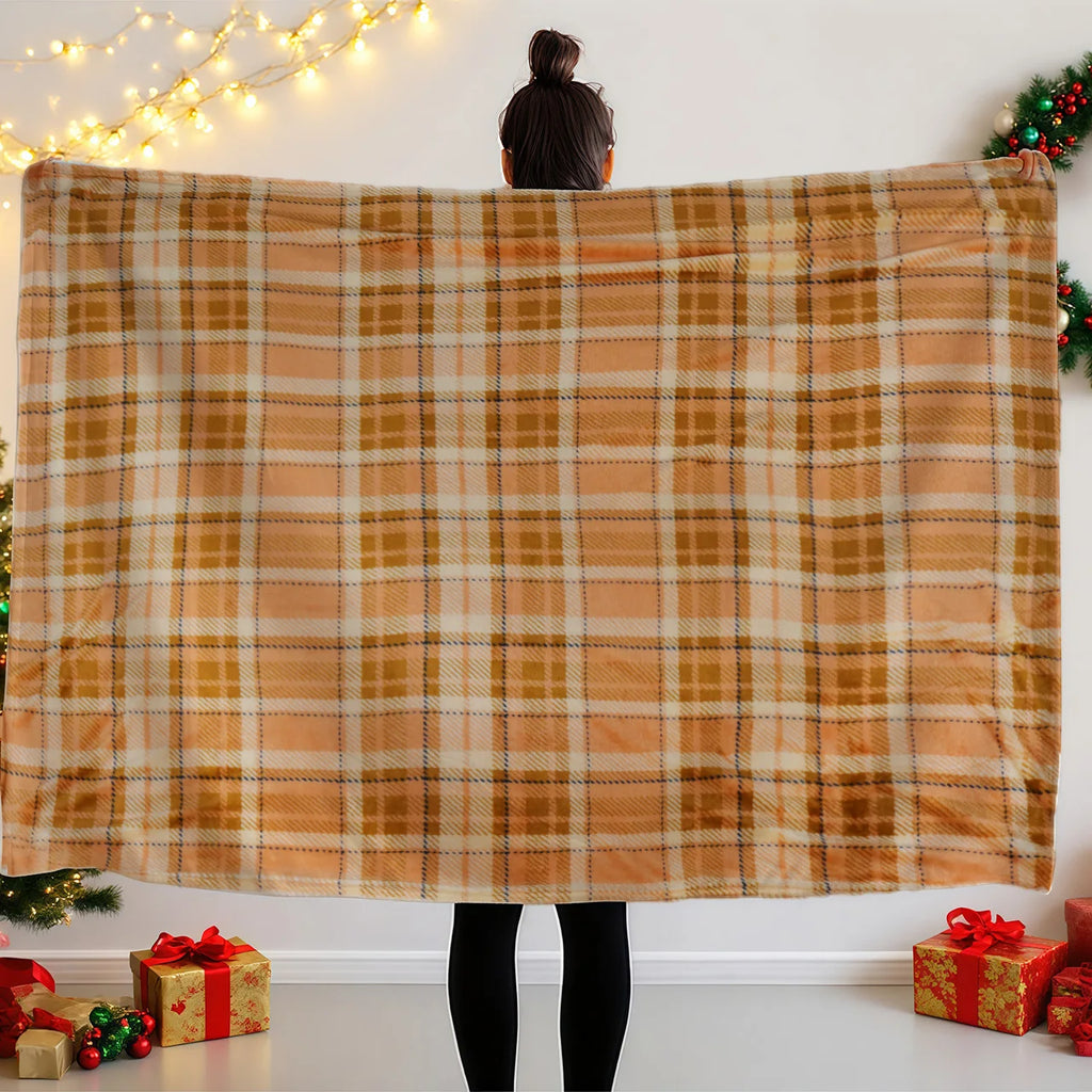 Soft Knit Polyester Blanket and Cozy Bed Throw