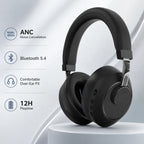 ANC Wireless Bluetooth 5.4 Over Ear Noise Cancelling Headphones