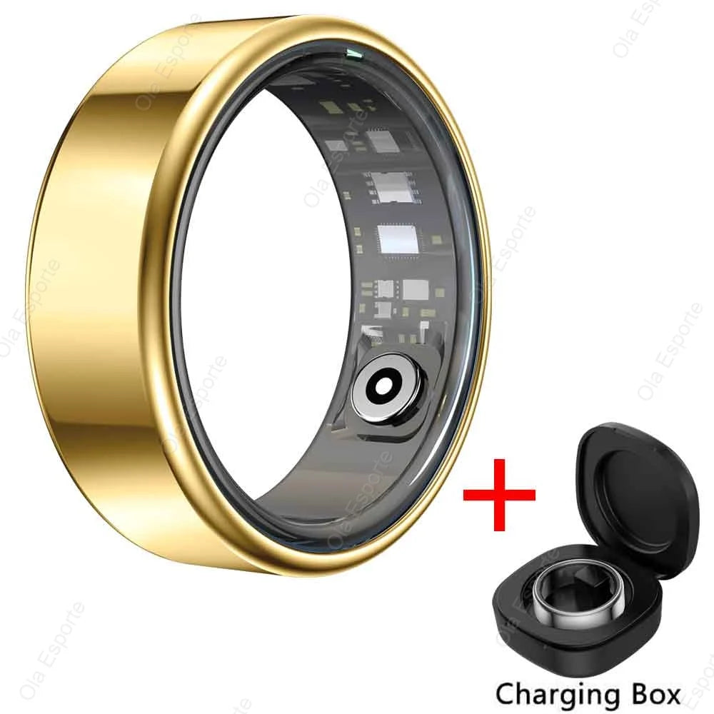 Smart Ring Fitness Tracker Heart Rate Sleep Monitor Waterproof