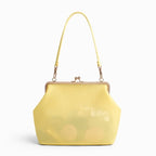 Women's Retro Kiss Lock Frame Shoulder Clutch Bag