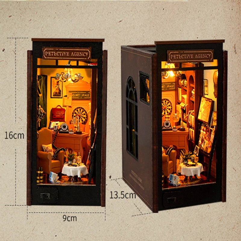 DIY Ball Miniature Dollhouse Kit Dream Bottle Assembly Toy