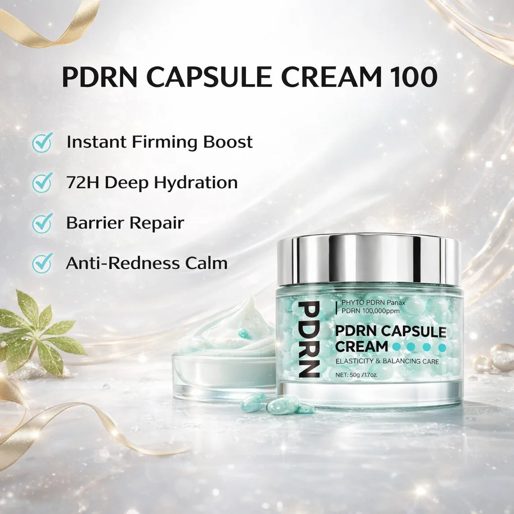 Unisex PDRN Capsule Cream 100 Hydrating & Firming Face Cream