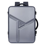 Men's Fashion Hard Shell 17 Inch Laptop Travel Backpack