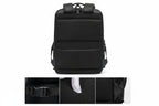 Men's Expandable Hard Shell Travel Laptop Backpack Y1