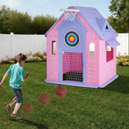 Kids 5 in 1 Sports Activity Cottage Playhouse Toy Set