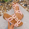Wedge Sandals Women's Roman Style Open Toe Platform Summer Shoes