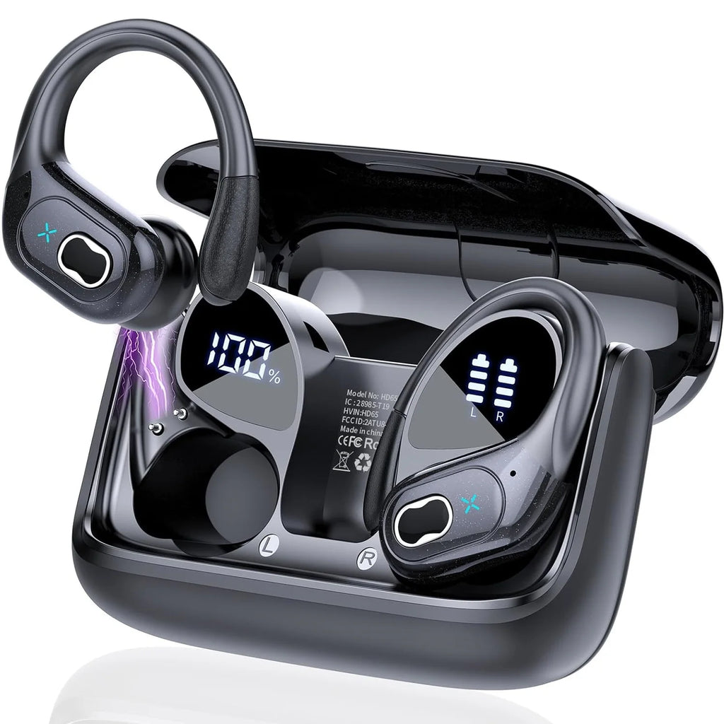 TWS Wireless Bluetooth 5.4 In Ear Earbuds LED Display HD65