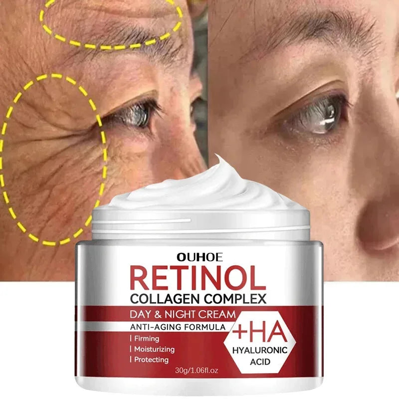 Hoygi Retinol Anti-Aging Facial Skincare Treatment Serum and Cream