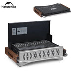 Folding Camping BBQ Grill and Stainless Steel Portable Charcoal Oven