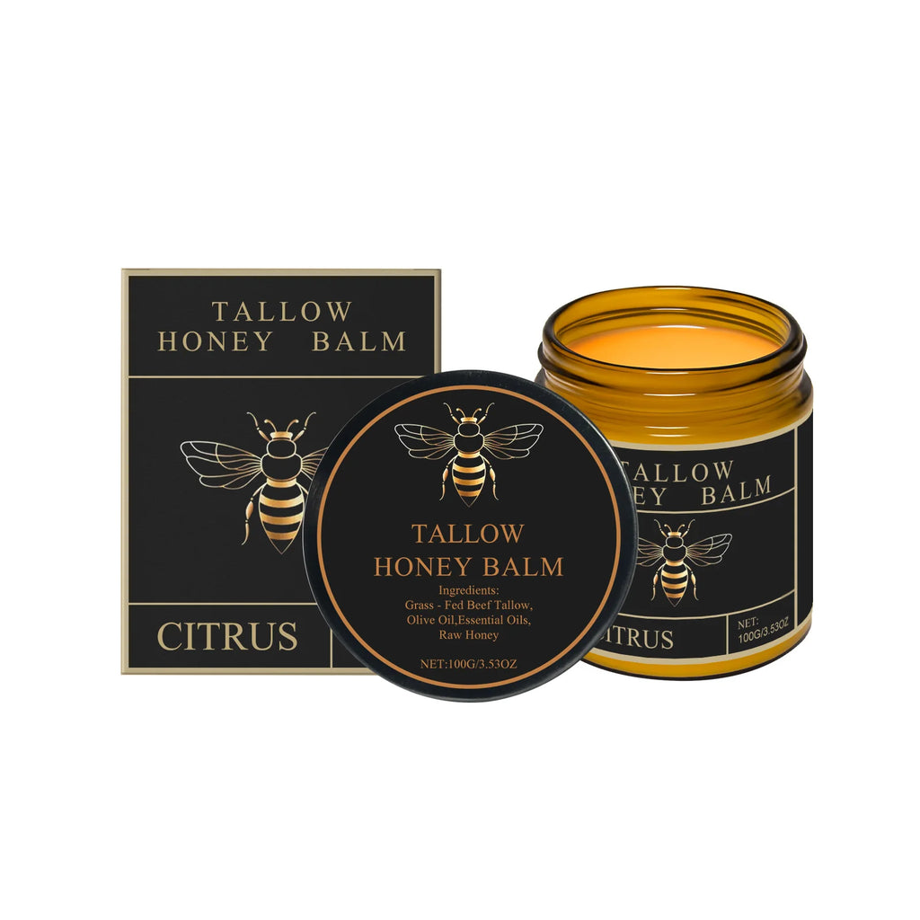 Unisex Beef Tallow & Honey Brightening Moisturizing Body Cream