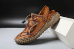 Men's Casual Mesh Outdoor Sandals Lightweight Non-Slip Beach Wading Shoes