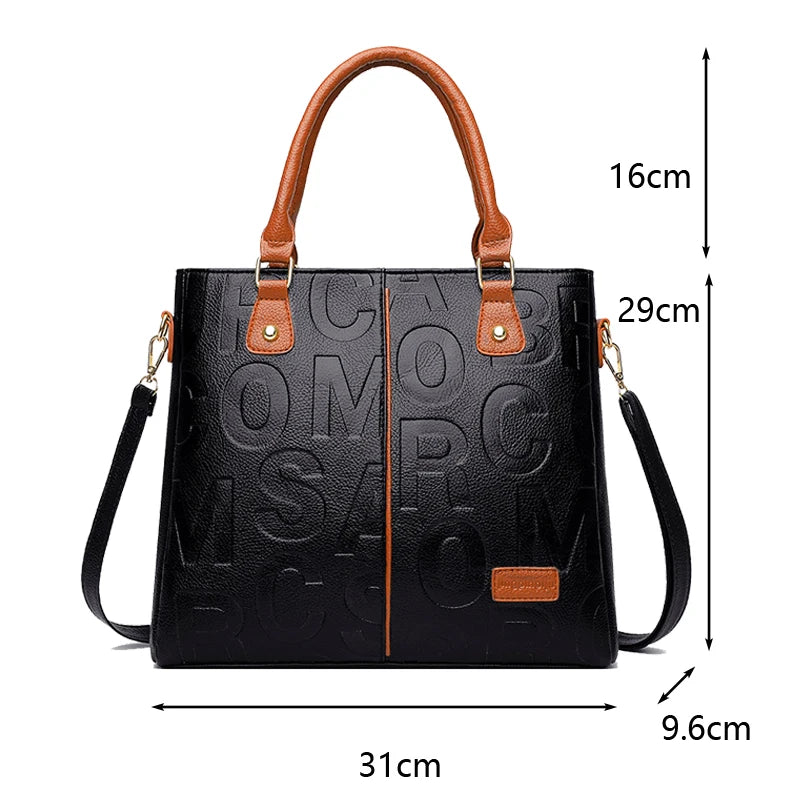 Women's Casual PU Leather Crossbody Shoulder Bag