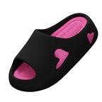 Women's Heart Pattern EVA Cloud Slipper Slides Platform