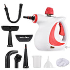 Portable Handheld High Pressure Steam Cleaner with Multi-Surface Accessories 1050W
