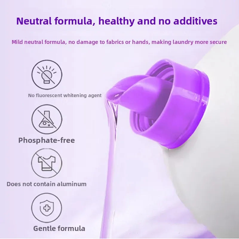 Liquid Laundry Detergent and Fresh Linen Fabric Softener